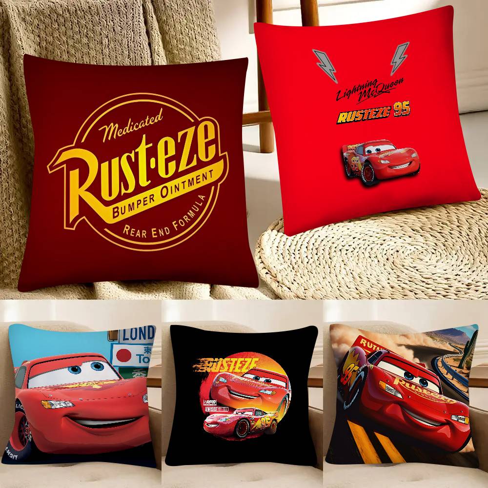 Lighting Mcqueen Decor - Sarung Bantal Mobil Kartun Lightning McQueen