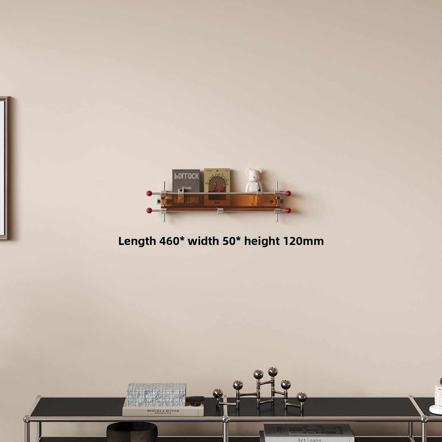 Lighting And Decor Magazine - Rak Majalah Akrilik Light-Axis Dekorasi Dinding