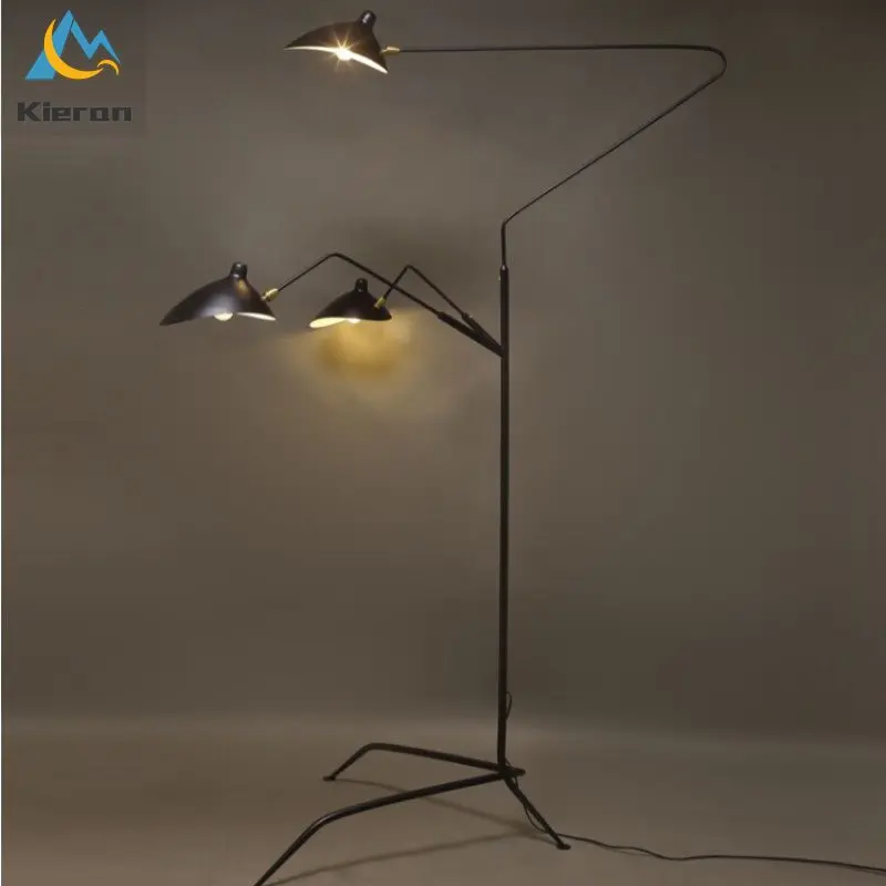 Floor Lamp Tripod - Tripod Nordic Modern LED lampu lantai