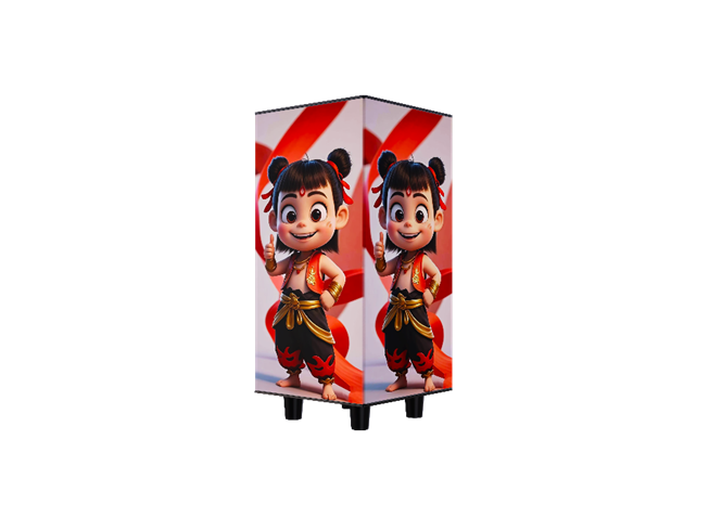 Lighting Decoration Stand - Kotak Lampu LED Mini 4-Sisi Signgic