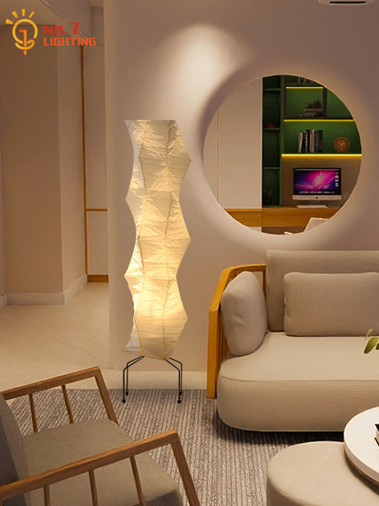Floor Lamp Tripod - Waby-sabi Akari Noguchi Yong lampu lantai