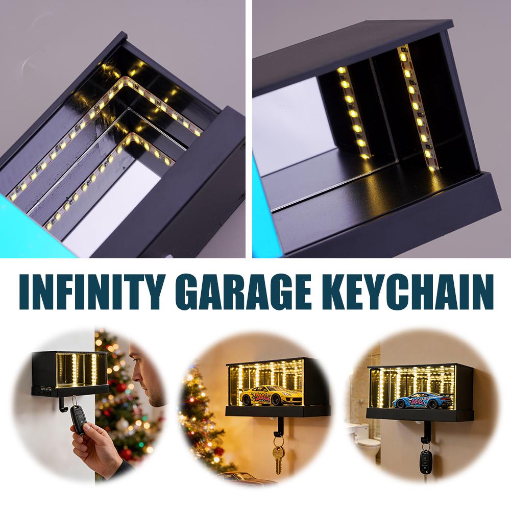 Garage Lighting Decor - Gantungan Kunci Infinity Garage dengan Lampu