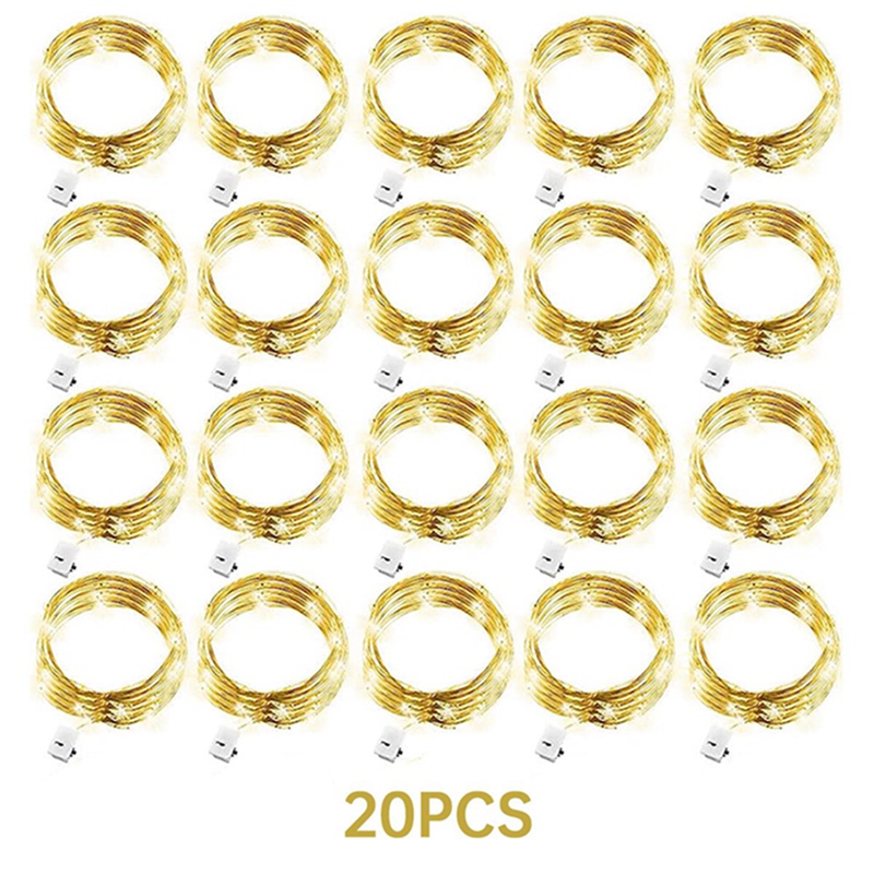 Lighting Decoration For Wedding - 20 Pak lampu tali peri 20Led