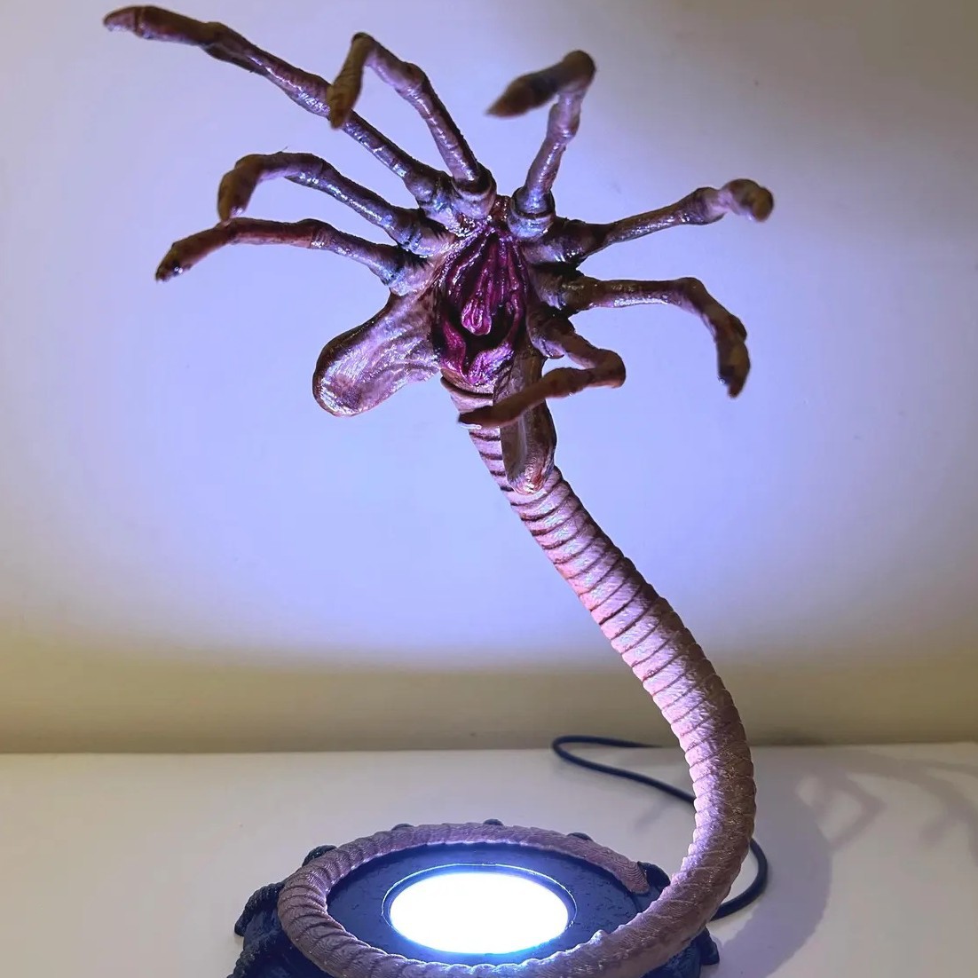 Lighting Decor Home - Lampu Alien Facehugger Lampu Malam, Dekorasi