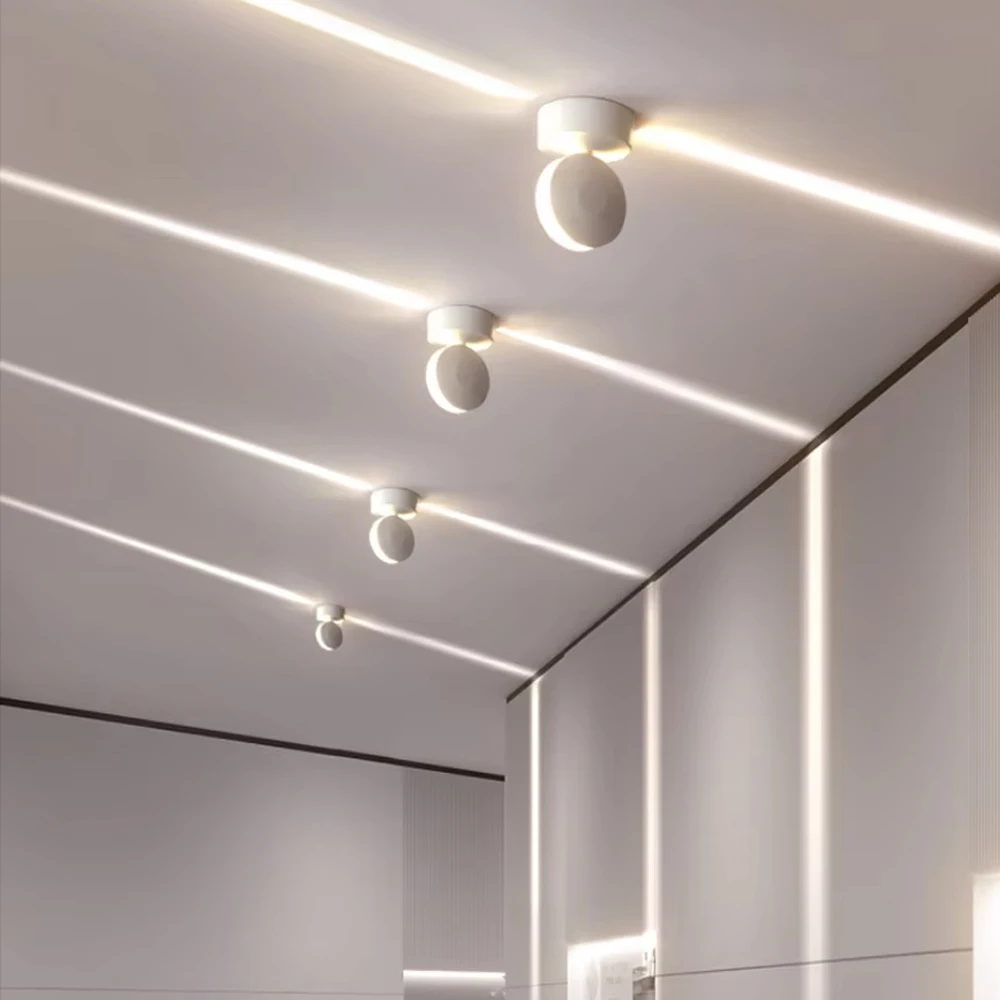 Garage Lighting Decor - Lampu Ambang Jendela LED Berputar 360