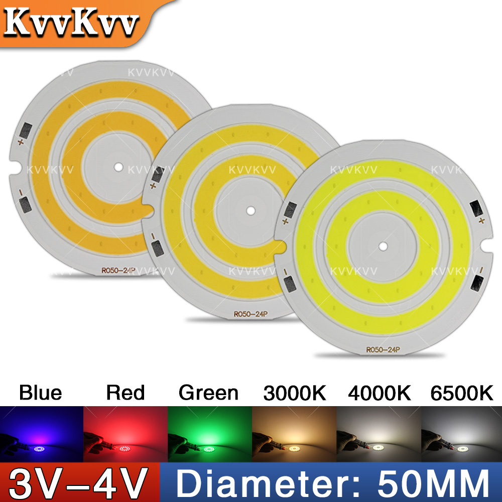 Lighting Decor For House - Bagian Lampu LED COB Bulat 3V
