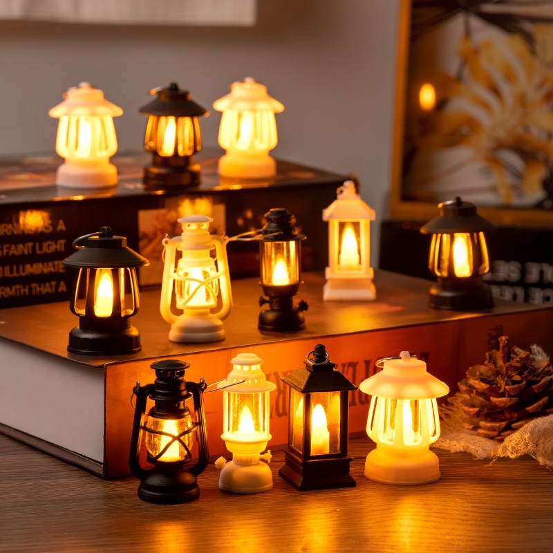 Lighting Decor For House - Lampu Mini LED Retro Bercahaya Bentuk