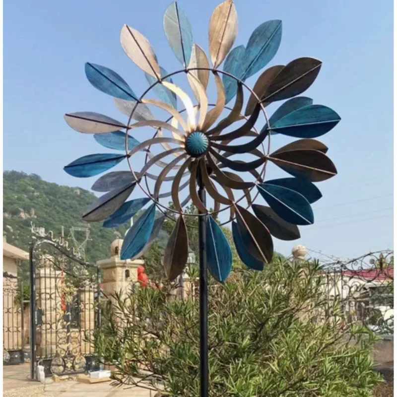 Lighting Decoration Stand - Ornamen berdiri rumput luar ruangan, warna-warni