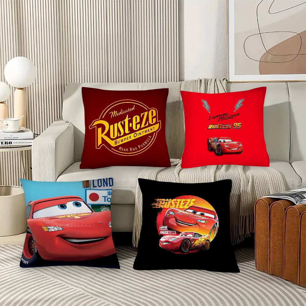 Sarung Bantal Mobil Kartun Lig - Lighting Mcqueen Decor ulasan dan harga