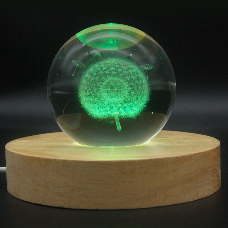 Lampu LED warna-warni kayu bul - Lighting Decoration Stand ulasan dan harga