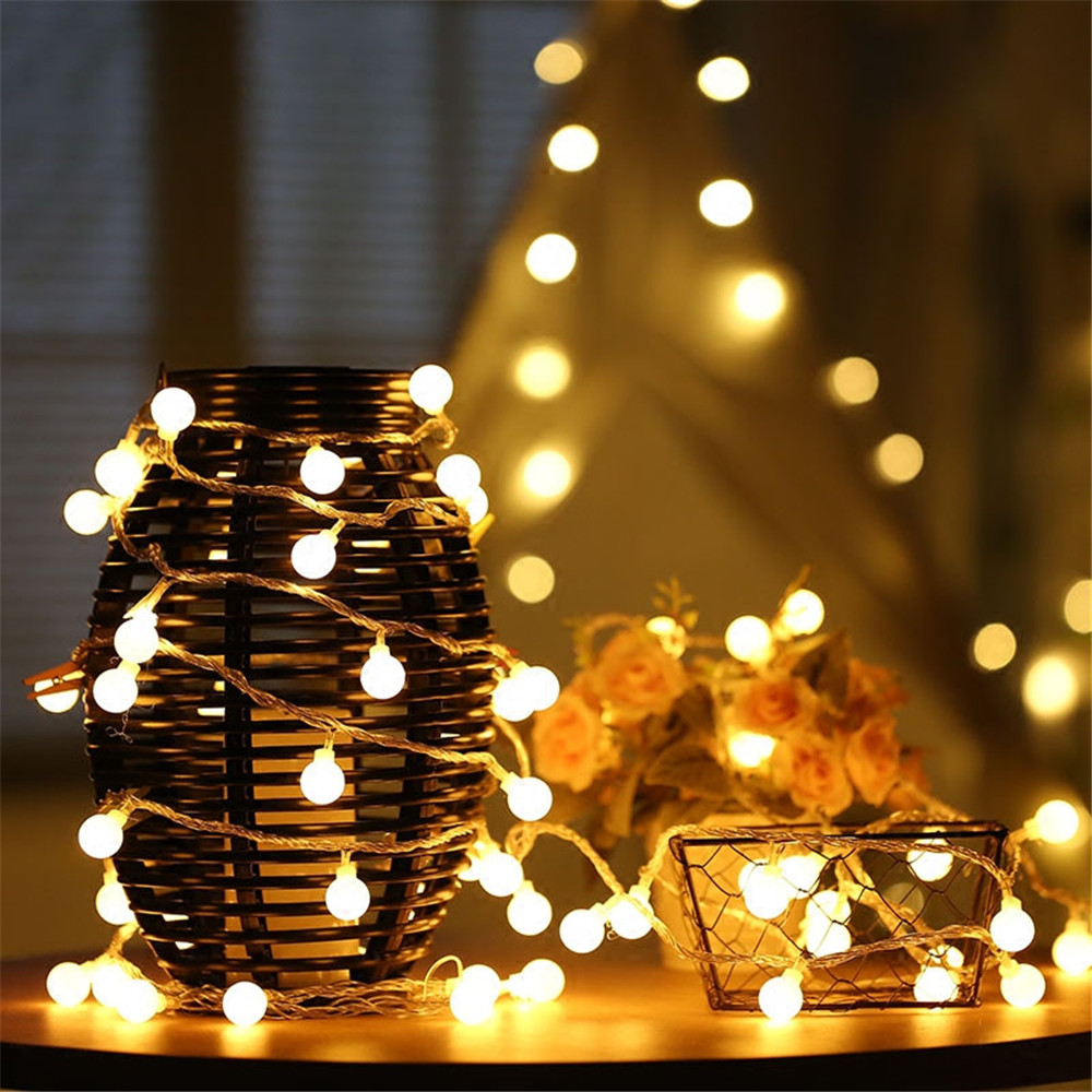 Lampu String Tenaga Surya/USB/ - Lighting Decor In Room ulasan dan harga