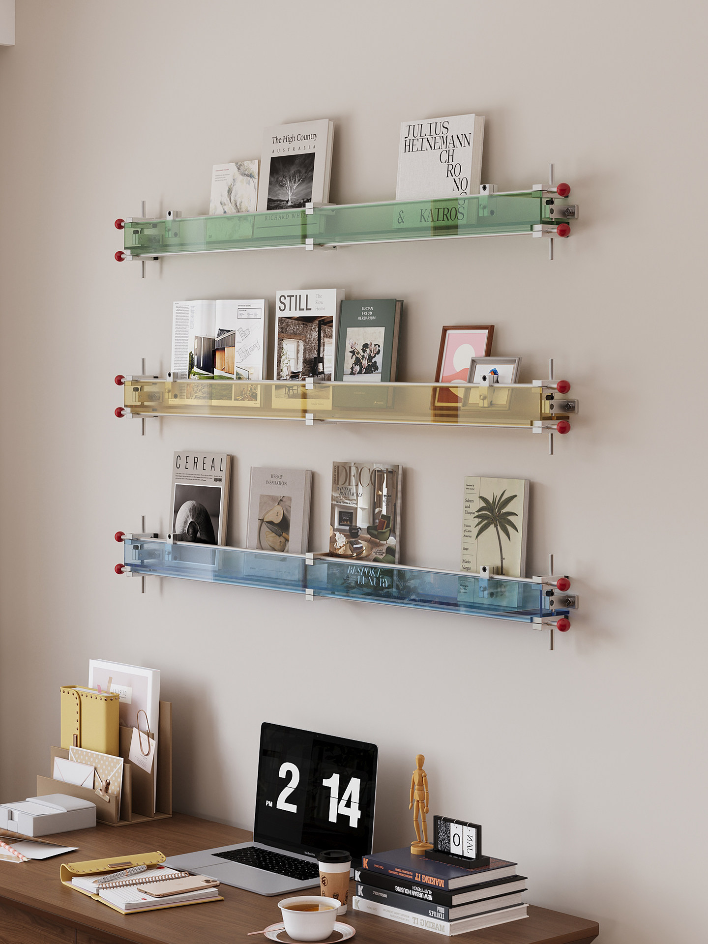 Rak Majalah Akrilik Light-Axis - Lighting And Decor Magazine ulasan dan harga