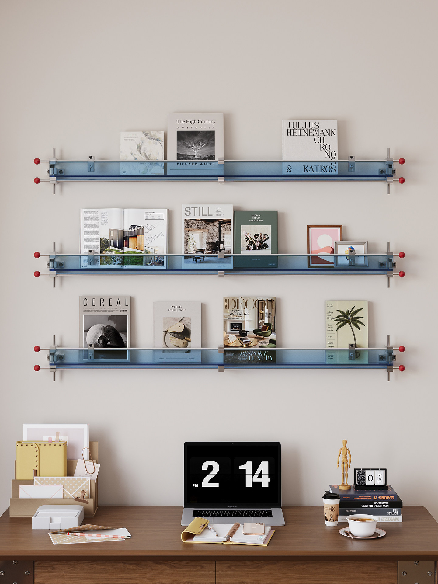 Rak Majalah Akrilik Light-Axis - Lighting And Decor Magazine ulasan dan harga