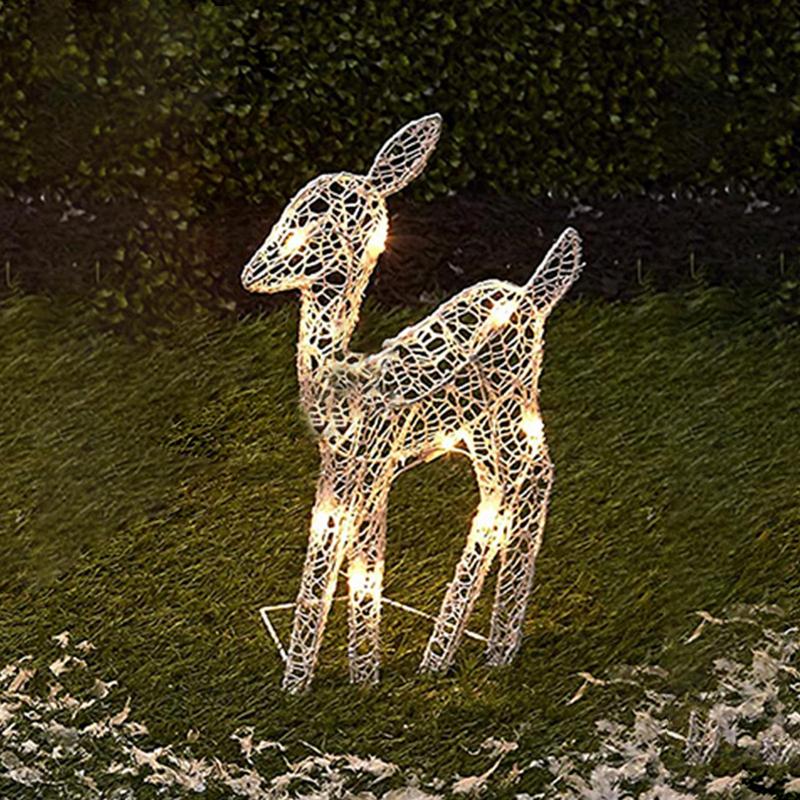Dekorasi Natal rusa kutub lamp - Lighting Decoration Stand ulasan dan harga