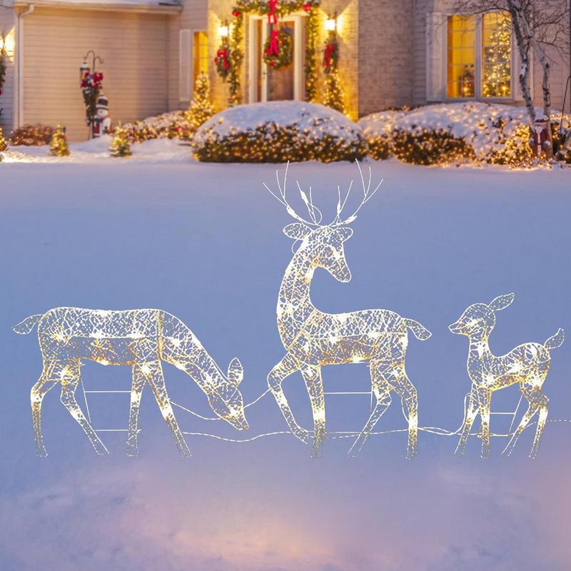 Dekorasi Natal rusa kutub lamp - Lighting Decoration Stand ulasan dan harga