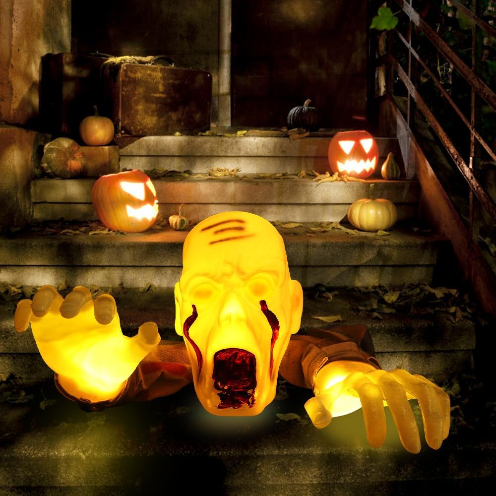 Patung Zombie Realistis Dekora - Lighting Decor For House ulasan dan harga