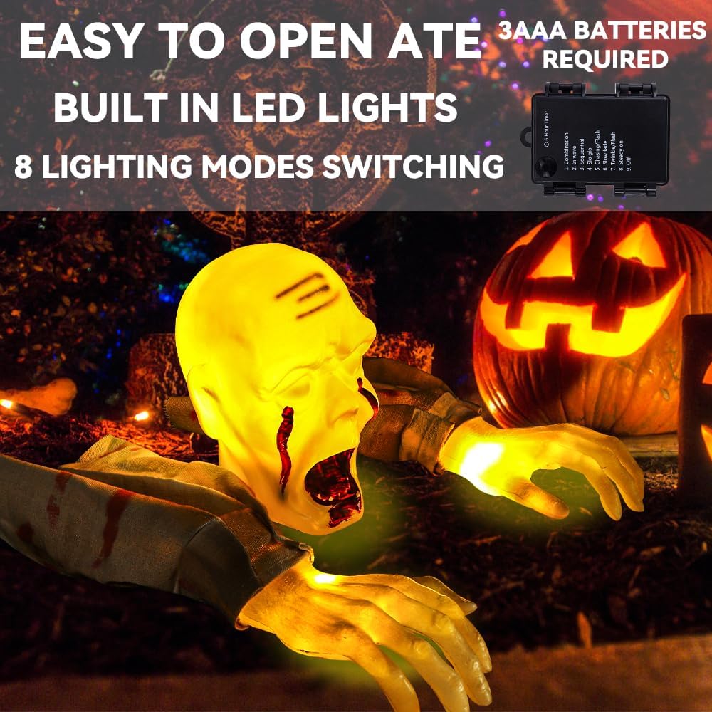 Patung Zombie Realistis Dekora - Lighting Decor For House ulasan dan harga