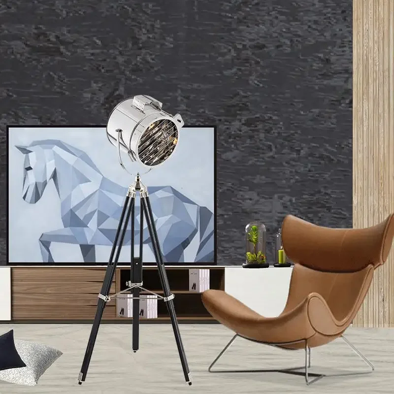 Lampu Lantai Baja Tahan Karat  - Floor Lamp Tripod ulasan dan harga