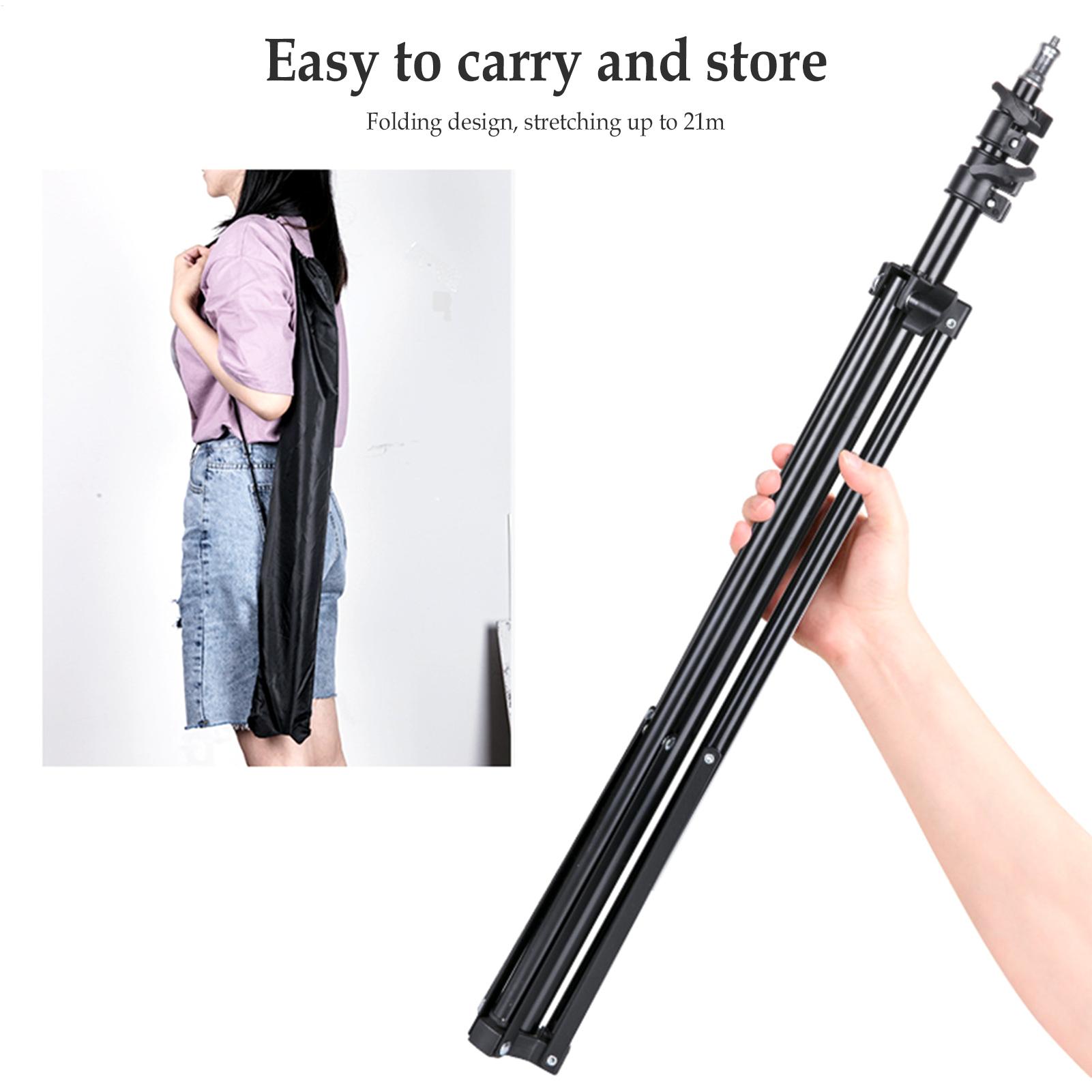 2m Stand Lampu Camping Lipat T - Floor Lamp Tripod ulasan dan harga