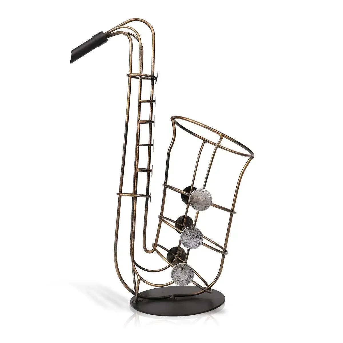 Rak Anggur Besi Tempa Mewah Ri - Lighting Decoration Stand ulasan dan harga