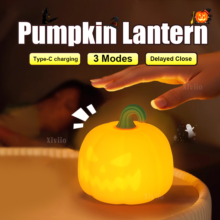 Lampu Labu Halloween Lampu Lab - Lighting Decor For Bedroom ulasan dan harga