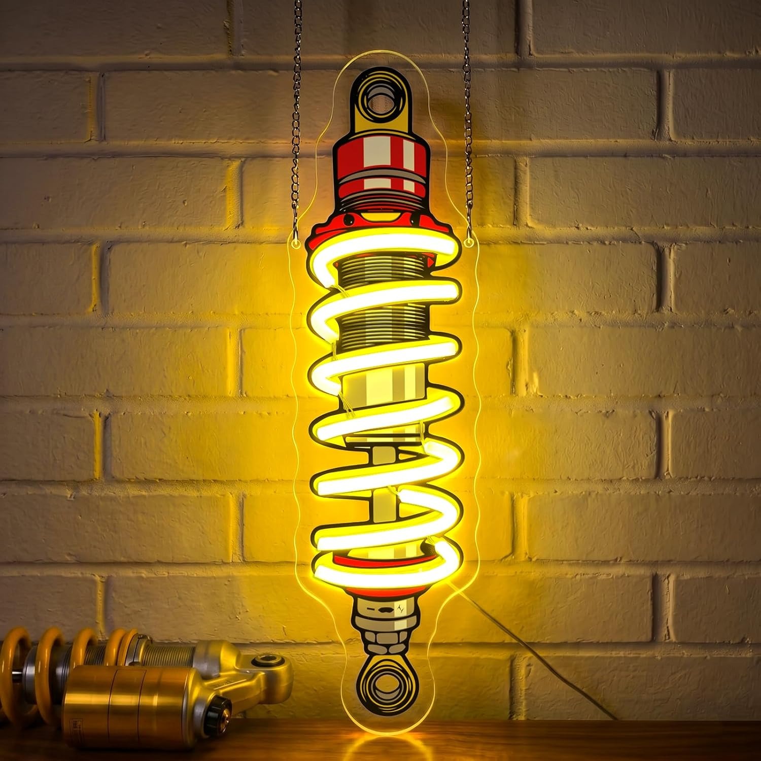 Lampu Neon LED Peredam Kejut U - Garage Lighting Decor ulasan dan harga