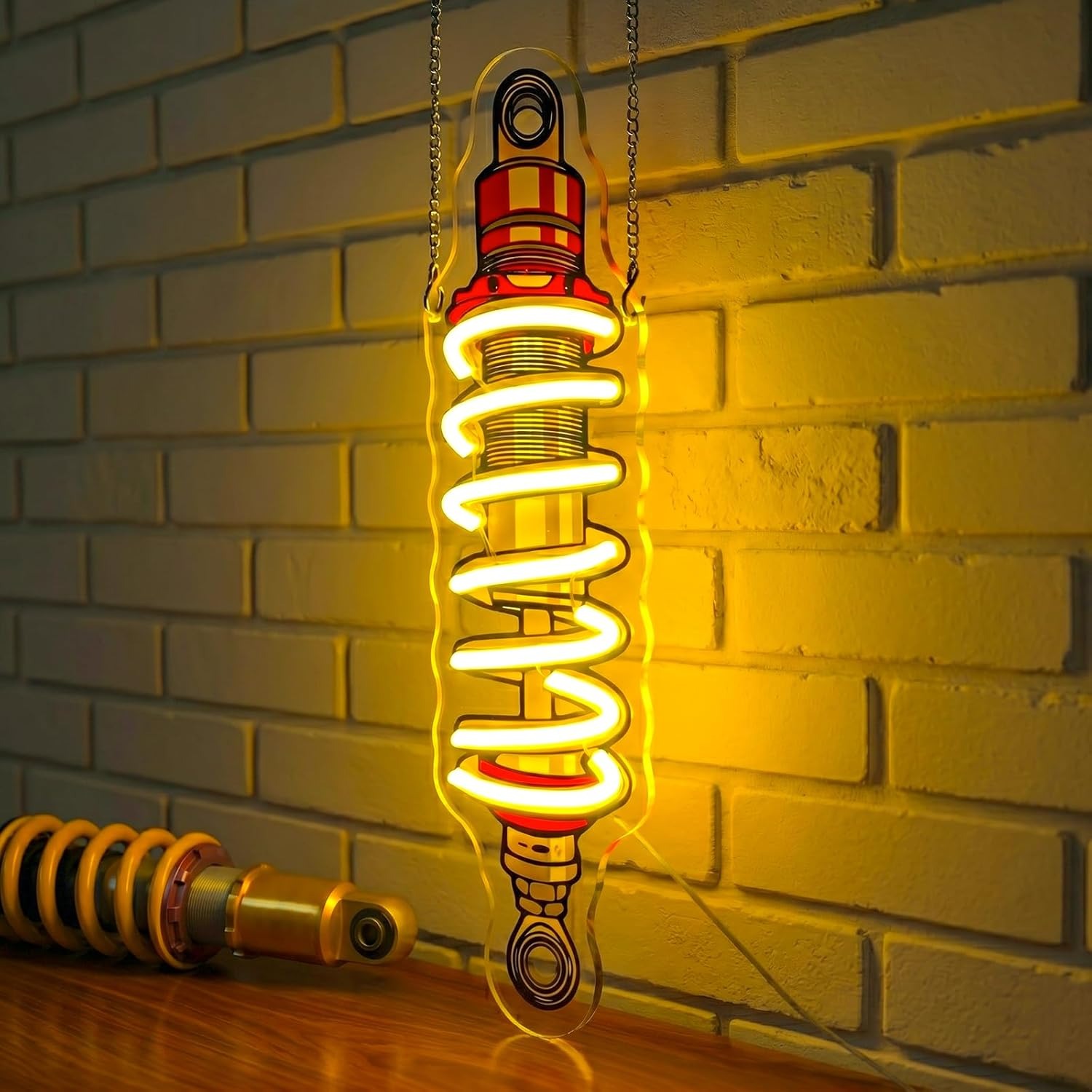 Lampu Neon LED Peredam Kejut U - Garage Lighting Decor ulasan dan harga
