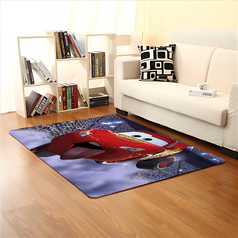Karpet Mobil L-Lightning M-McQ - Lighting Mcqueen Decor ulasan dan harga