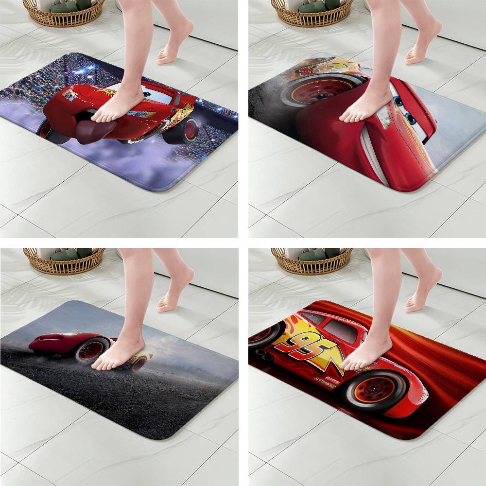 Karpet Mobil L-Lightning M-McQ - Lighting Mcqueen Decor ulasan dan harga