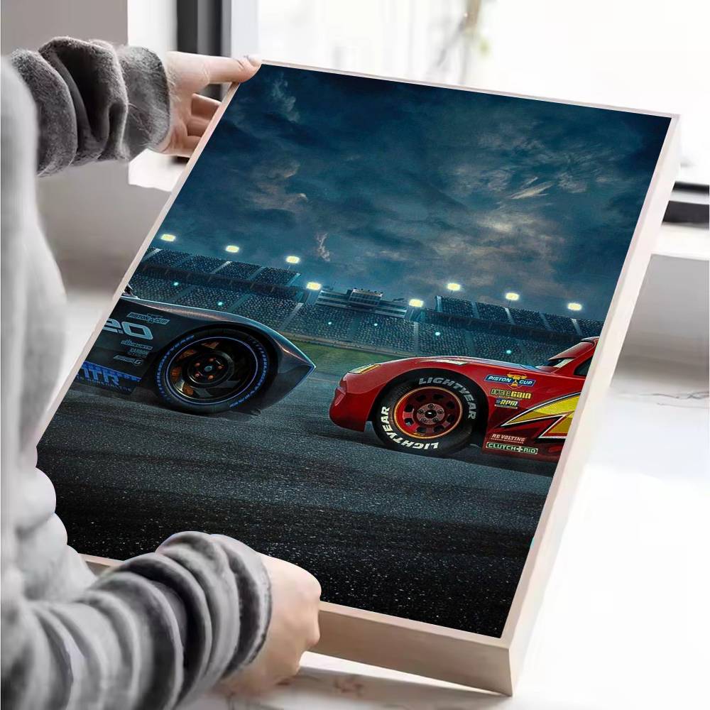 Poster Mobil 3 Film Lightning  - Lighting Mcqueen Decor ulasan dan harga
