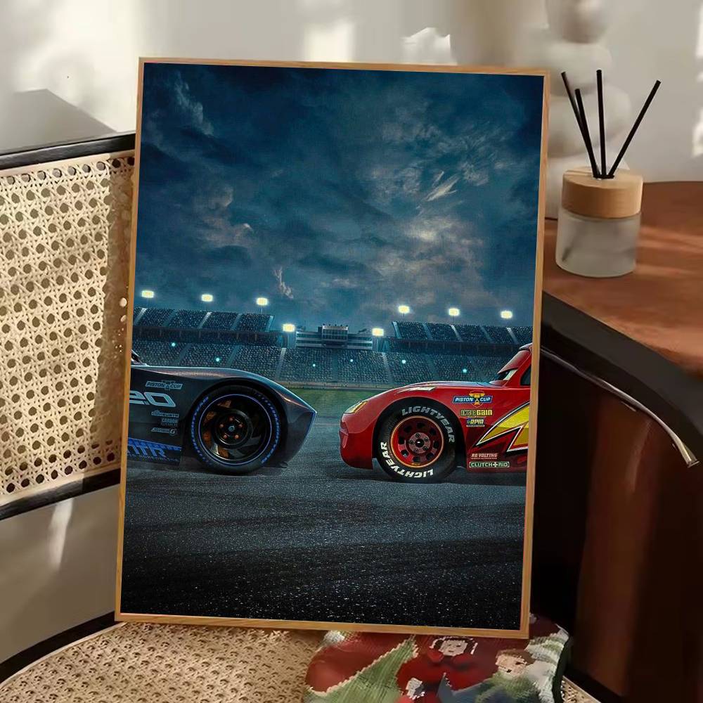 Poster Mobil 3 Film Lightning  - Lighting Mcqueen Decor ulasan dan harga