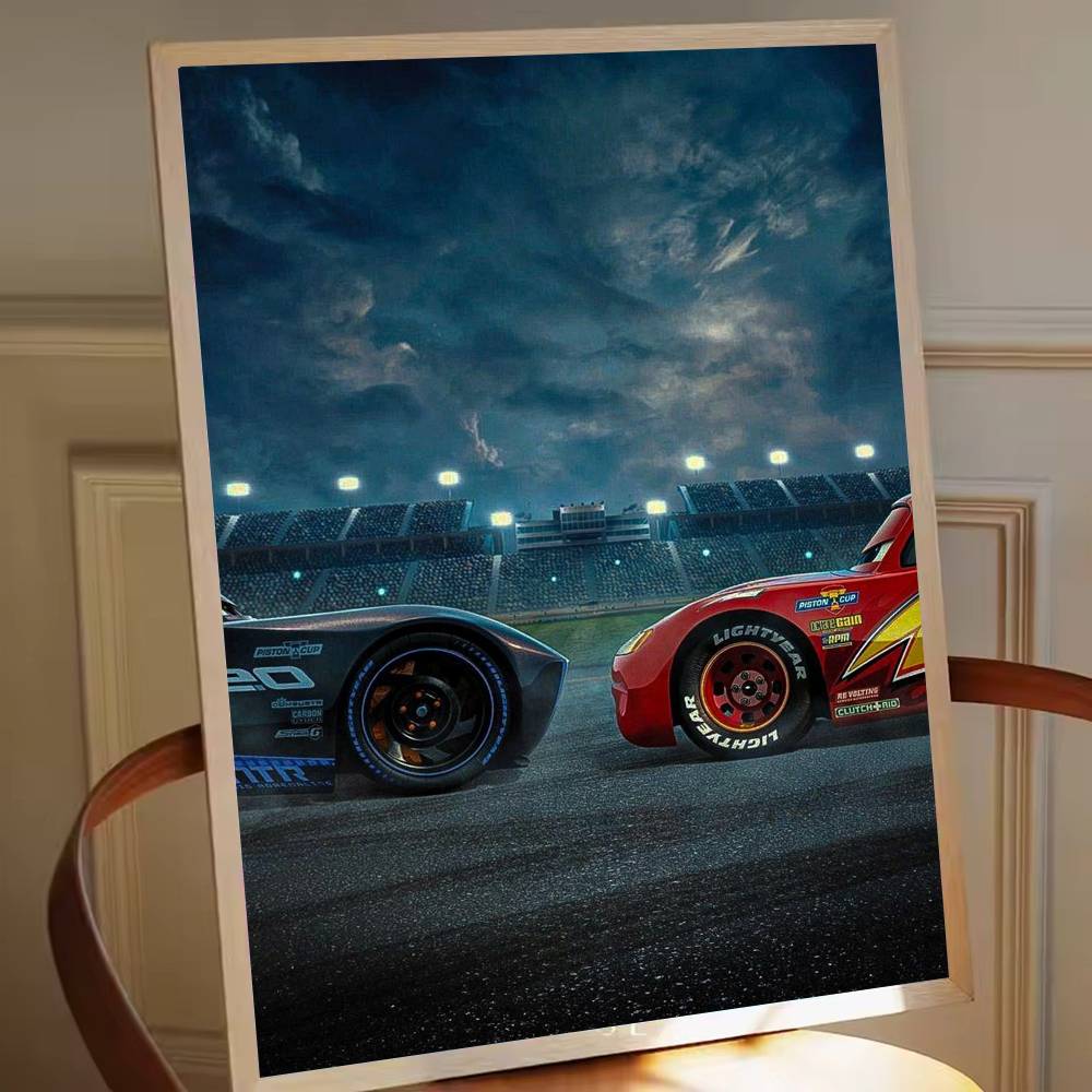 Poster Mobil 3 Film Lightning  - Lighting Mcqueen Decor ulasan dan harga