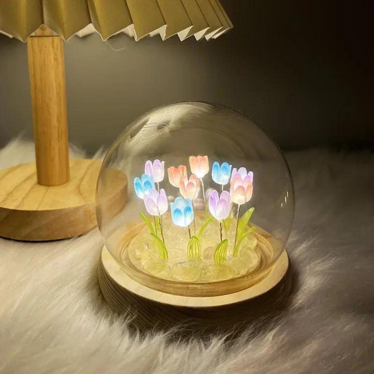 1 buah lampu malam tulip buata - Lighting Decoration Ideas For Home ulasan dan harga