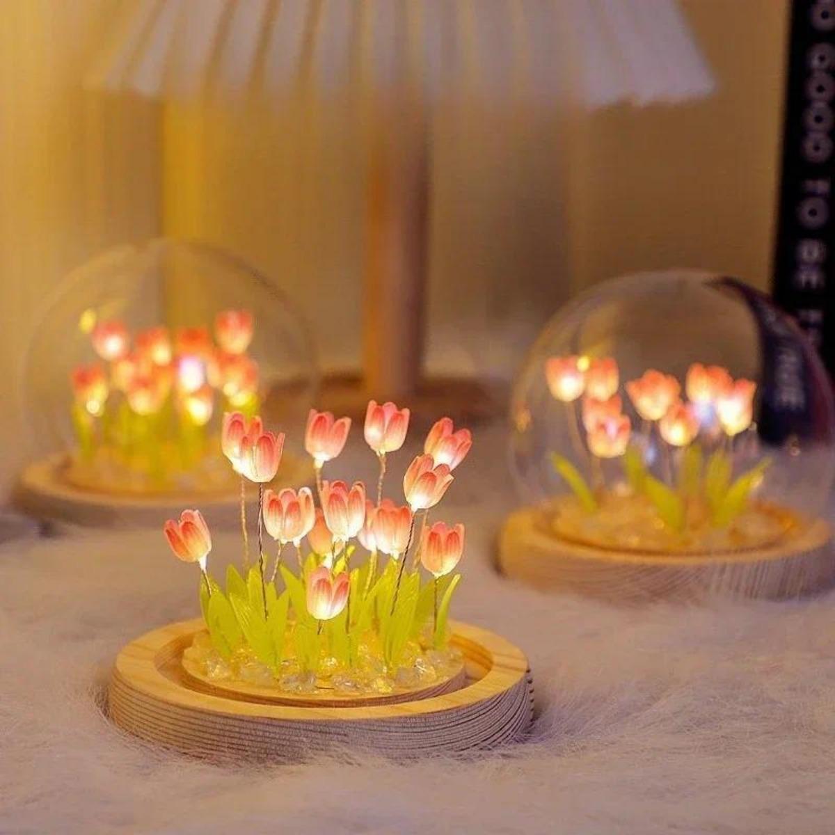 1 buah lampu malam tulip buata - Lighting Decoration Ideas For Home ulasan dan harga