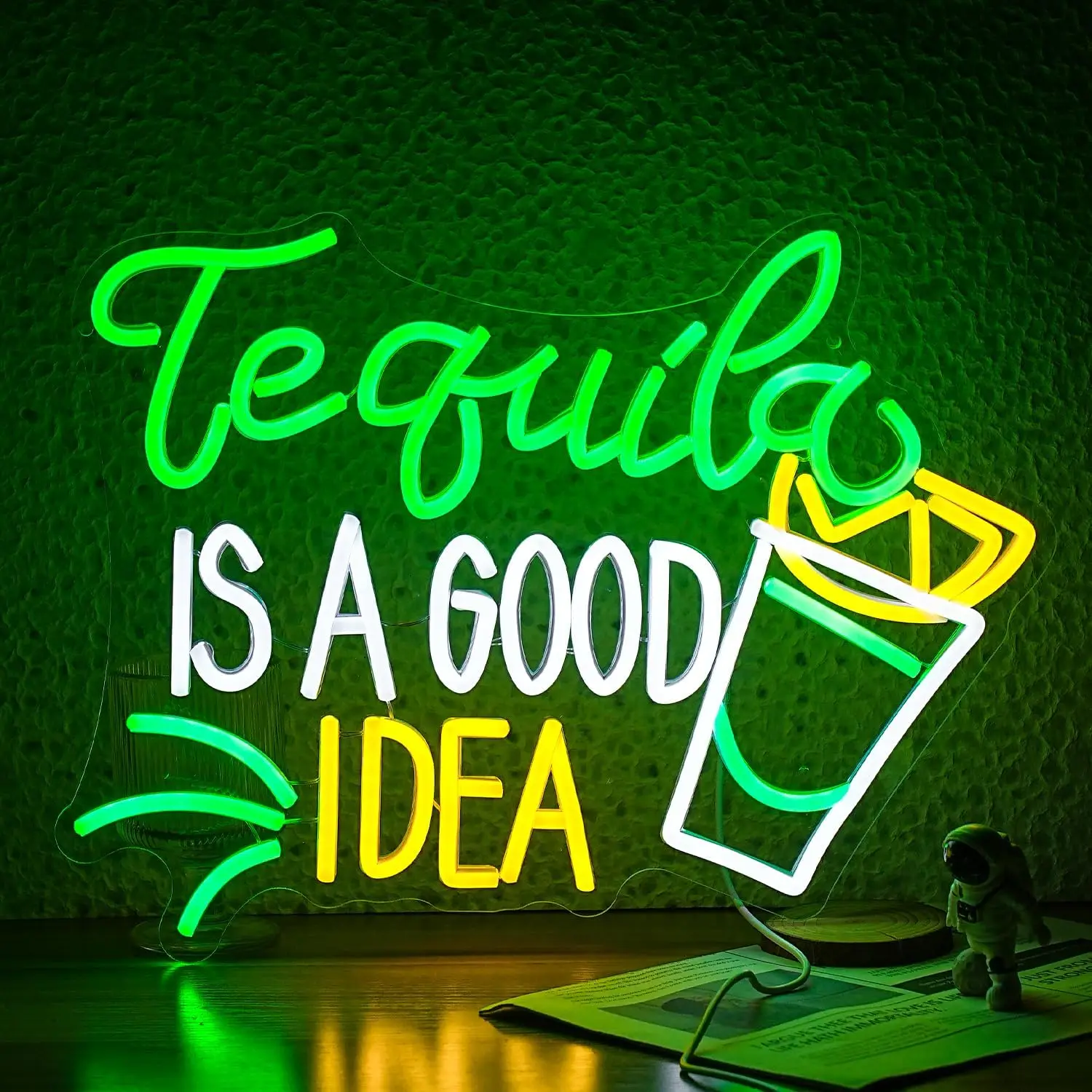 Lampu Neon Tequila USB Dimmabl - Lighting Decoration Ideas For Home ulasan dan harga