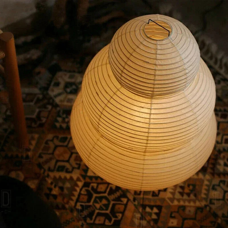 Lampu Meja Desain Jepang Akari - Floor Lamp Tripod ulasan dan harga