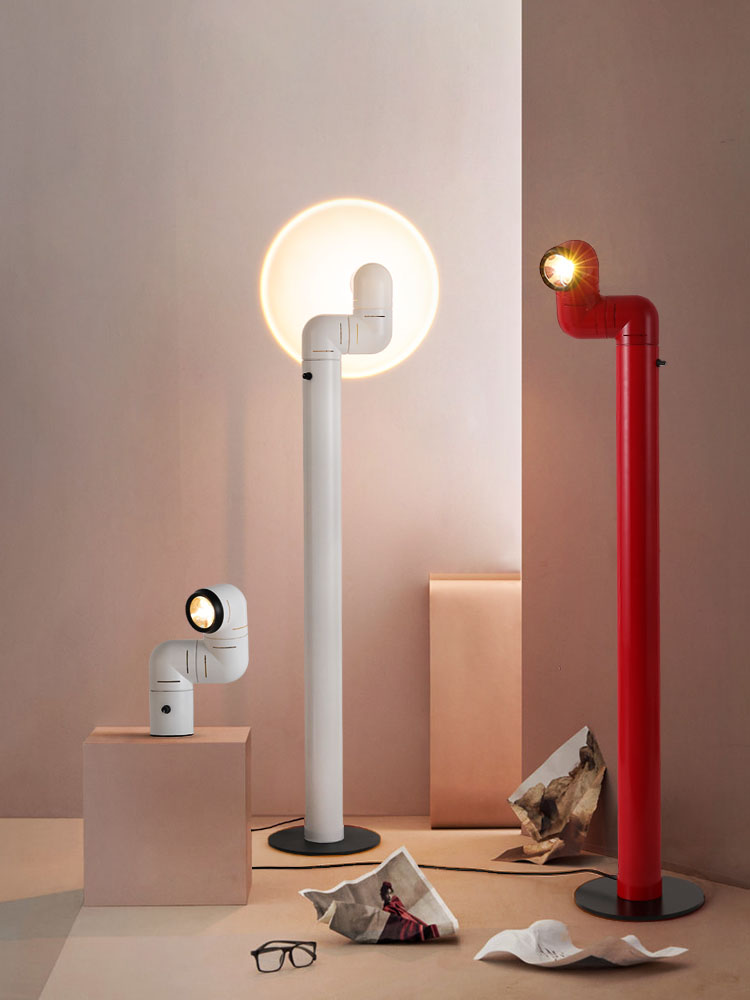 Lampu Lantai Gaya Space Age Sp - Floor Lamp Tripod ulasan dan harga