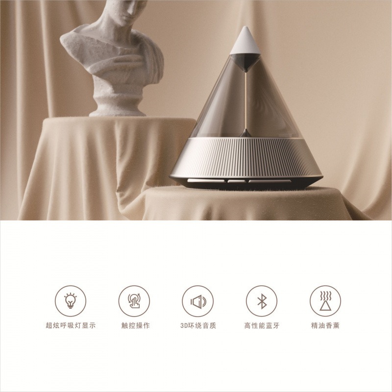 Speaker Bluetooth Ambient Lamp - Lighting Decor For House ulasan dan harga