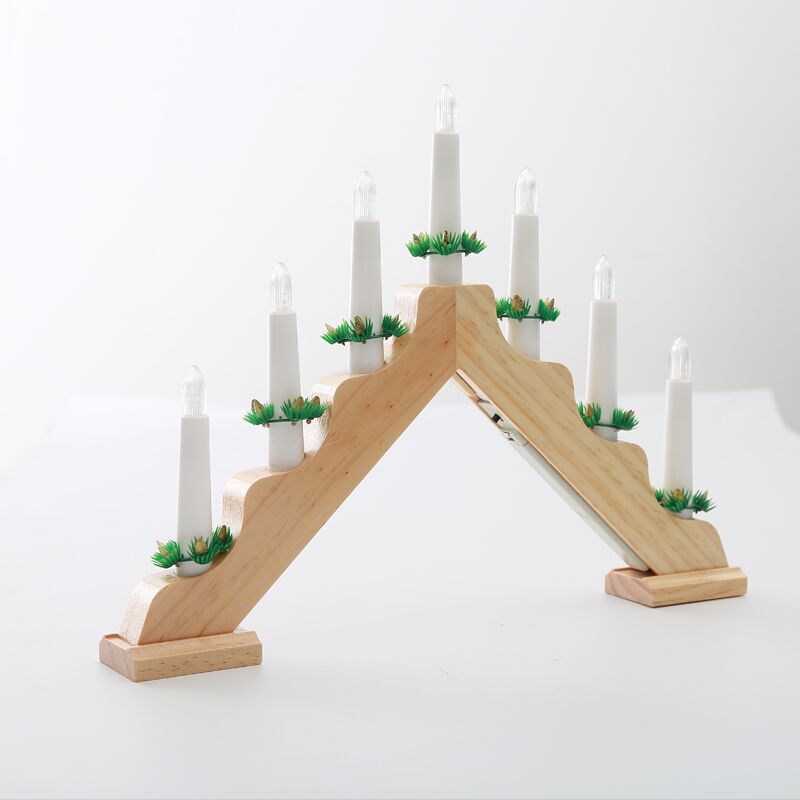 Lampu Natal kayu berbentuk len - Lighting Decor Woodbridge ulasan dan harga
