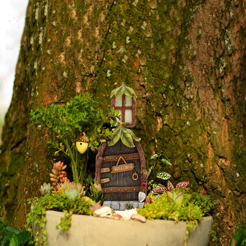 Miniatur Jendela dan Pintu Rum - Home Decor Lighting Tree ulasan dan harga