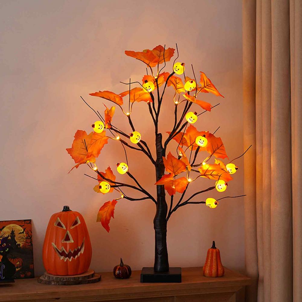 Dekorasi Pohon Maple Musim Gug - Home Decor Lighting Tree ulasan dan harga