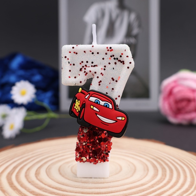 Dekorasi Kue Digital Kartun 0- - Lighting Mcqueen Decor ulasan dan harga