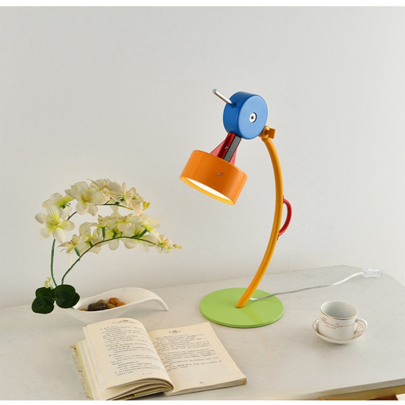 Lampu Lantai LED Kartun Warna  - Floor Lamp Tripod ulasan dan harga