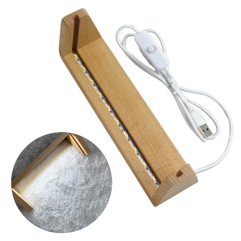 5/6/7/8/10 Inci Kayu Bentuk La - Lighting Decoration Stand ulasan dan harga