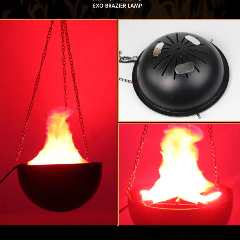 Lampu Api Palsu 3D Simulasi De - Lighting Decor For House ulasan dan harga