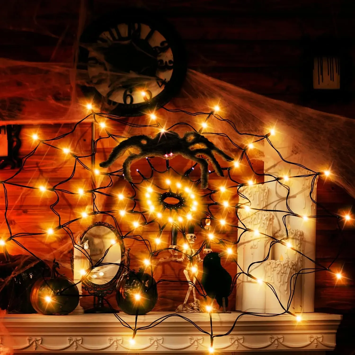 Lampu LED Halloween Bentuk Jar - Lighting Decor For House ulasan dan harga