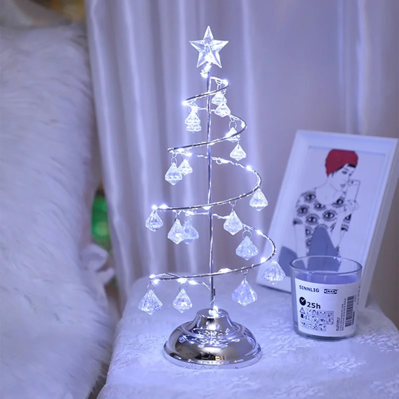 Lampu Gantung Pohon Natal Kris - Home Decor Lighting Tree ulasan dan harga