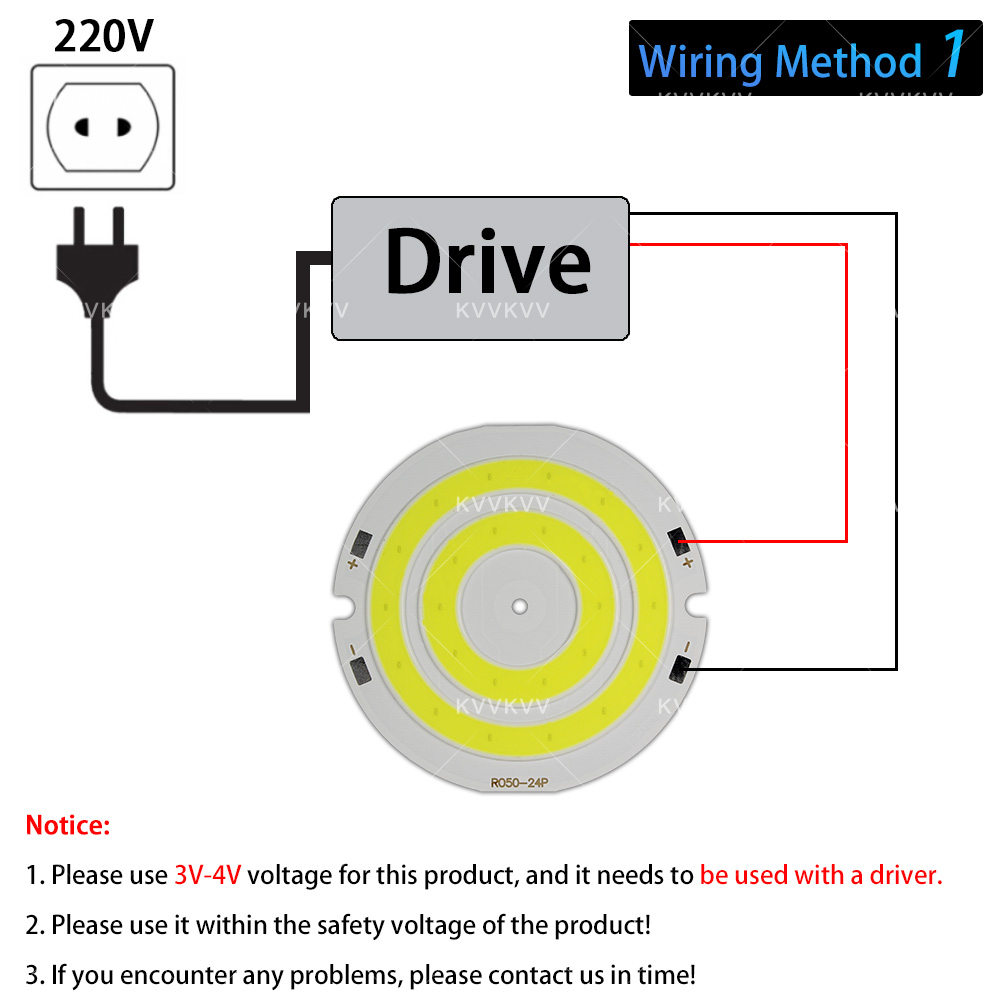 Bagian Lampu LED COB Bulat 3V  - Lighting Decor For House ulasan dan harga