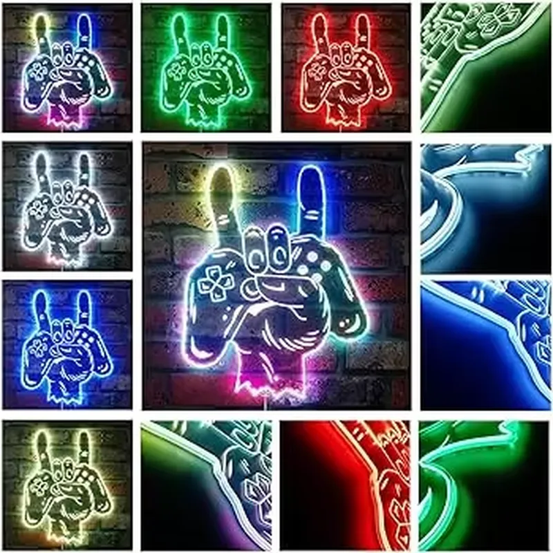 Papan Nomor Rumah LED Terilumi - Lighting Decor For House ulasan dan harga