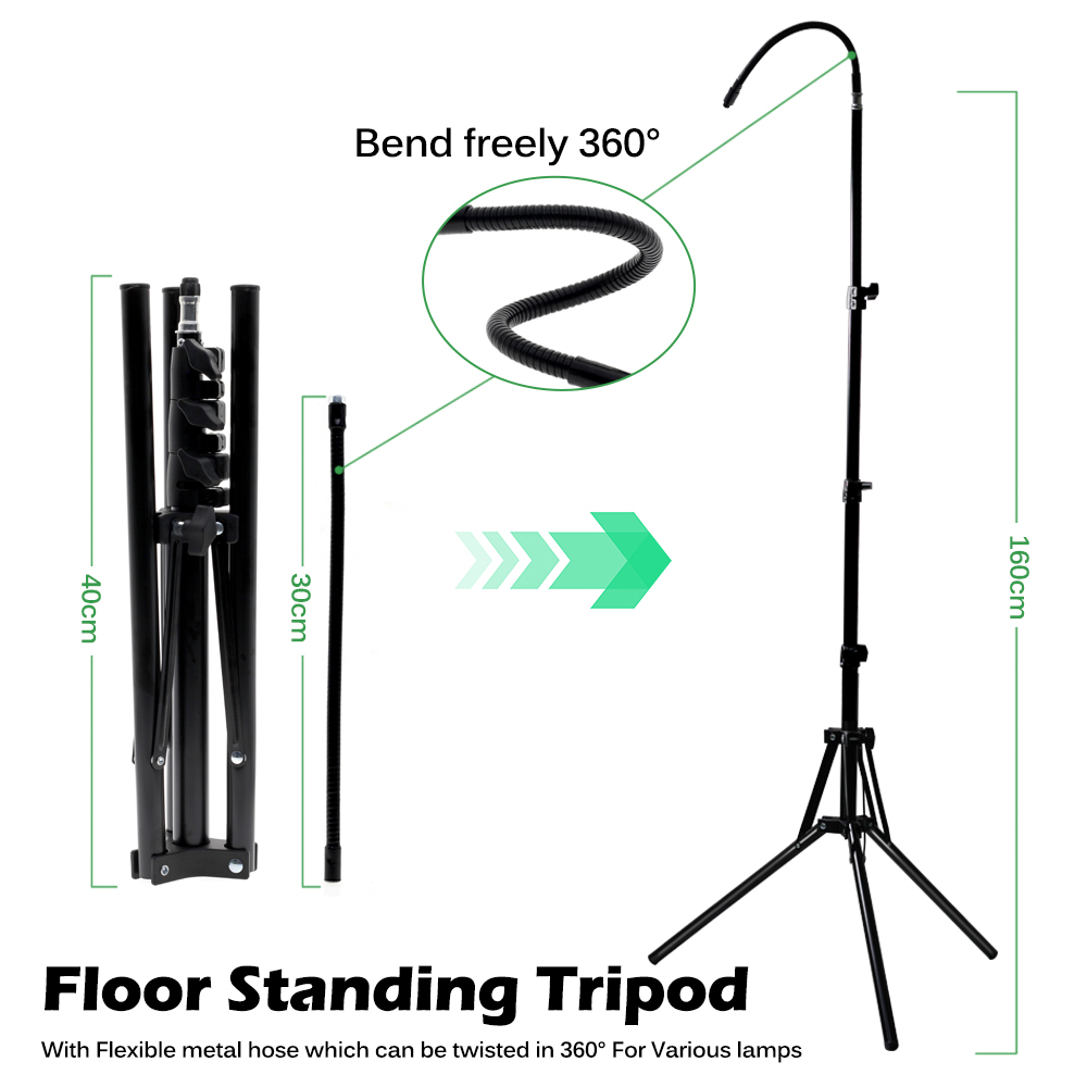 Tripod Lantai Logam 60-160Cm Y - Floor Lamp Tripod ulasan dan harga